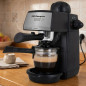 Machine à expresso Orbegozo | Pression de 5 bars | Capacité de 2 à 4 tasses | Un expresso intense à la maison | Design compact