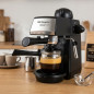 Máquina de café expresso Orbegozo | Pressão de 5 bar | Capacidade para 2 a 4 xícaras | Espresso intenso em casa | Design compact Máquina de café expresso Orbegozo | Pressão de 5 bar | Capacidade para 2 a 4 xícaras | Espresso intenso em casa | Design compact