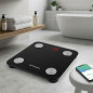 Tempered Glass Digital Bathroom Scale | Bathroom Weight with 100g Precision | Maximum Capacity 180kg | Touch Activation