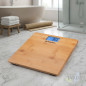 Pèse-personne numérique en bois pour salle de bain | Précision de 100 g | Capacité maximale : 150 kg | Dimensions : 30 x 30 x 3 Pèse-personne numérique en bois pour salle de bain | Précision de 100 g | Capacité maximale : 150 kg | Dimensions : 30 x 30 x 3