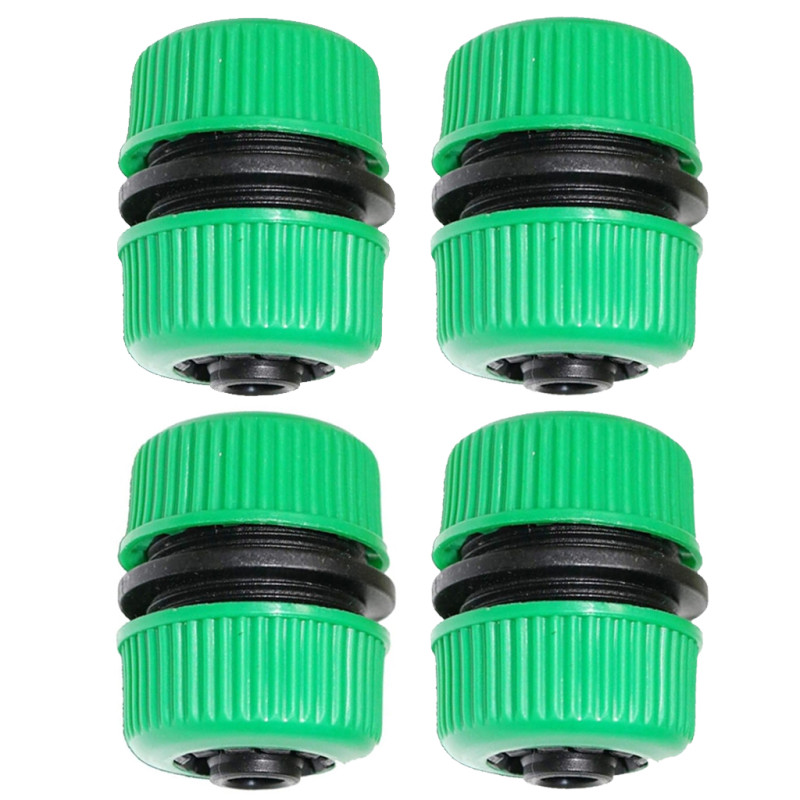 1/2" (15mm) Garden Hose Repair Kit | 4-Pack Garden Hose Connectors | Repair your hose in minutes