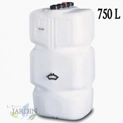 Dépôt Réservoir Essence Gazole carburant homologué 750 litres, 74x74x165 cm