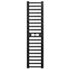 Gusseisenrost 500 x 125 mm ohne Befestigungsmaterial, Schwarz | Garagenrost | Abflussrost