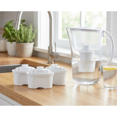 Filterkanne für Brita, BWT und andere Wasserfilter | 6er-Pack Filter für Wasserfilterkannen | Wasserfilterkanne