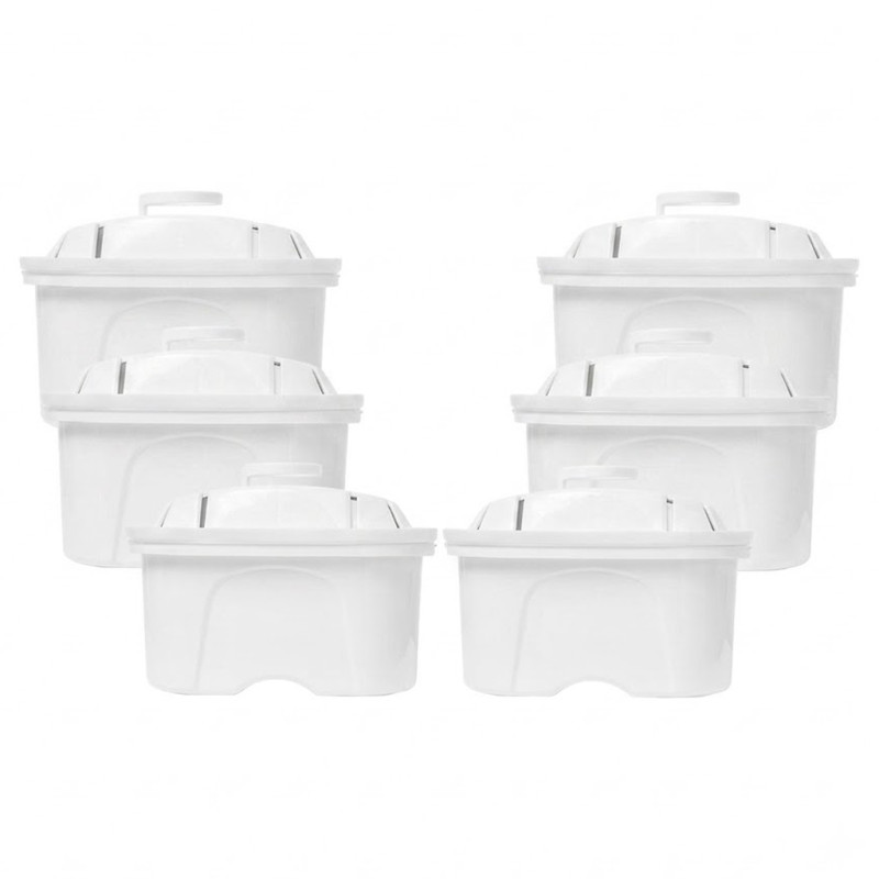 Filtro Jarra Brita, BWT y purificadoras de agua | Pack 6 Filtros para Jarra Filtradora de Agua | Jarra de Filtrado de agua