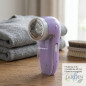 Brosse anti-peluches rechargeable Orbegozo | Grille et lames en acier inoxydable | Diamètre 5 mm | Brosse anti-peluches pour vêt