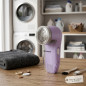 Brosse anti-peluches rechargeable Orbegozo | Grille et lames en acier inoxydable | Diamètre 5 mm | Brosse anti-peluches pour vêt