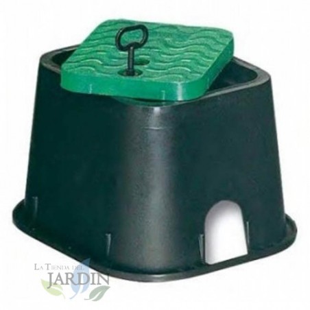 Arqueta de riego rectangular pequeña Suinga, 27x24x18 cm