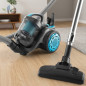 Orbegozo Lightweight 2L Bagless Vacuum Cleaner for Hard Floors and Carpets | Compact Cyclonic Canister Vacuum Cleaner | 700W Pow