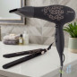 Conjunto profissional de secador e chapinha de cabelo | 2 velocidades e 3 temperaturas | Secador e chapinha de cabelo