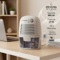 Desumidificador de ar Orbegozo | 27 W | 0,5 L | Design compacto | Reduz a umidade ambiente | Ideal para espaços pequenos