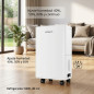 Air Dehumidifier | 265 W | 12 L | Compact Design | Reduces Ambient Humidity | Ideal for Bedrooms and Bathrooms Air Dehumidifier | 265 W | 12 L | Compact Design | Reduces Ambient Humidity | Ideal for Bedrooms and Bathrooms