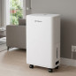 Deumidificatore d'aria | 265 W | 12 L | Design compatto | Riduce l'umidità ambientale | Ideale per camere da letto e bagni Deumidificatore d'aria | 265 W | 12 L | Design compatto | Riduce l'umidità ambientale | Ideale per camere da letto e bagni