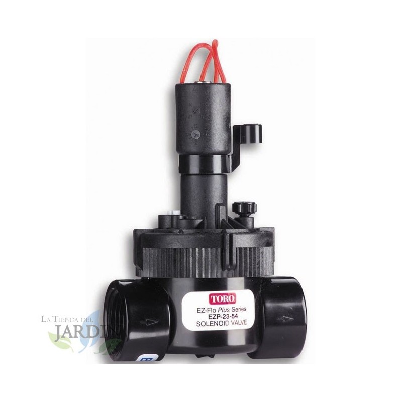 Electroválvula de riego Toro 1" 24V - Alta resistencia en PVC - Compatible con programadores eléctricos de cualquier marca Electroválvula de riego Toro 1" 24V - Alta resistencia en PVC - Compatible con programadores eléctricos de cualquier marca