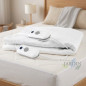 Electric Blanket for Double Bed | Large Electric Blanket 160x140 cm | 2 Independent Heating Zones | Bed Warmer | Heating Electric Blanket for Double Bed | Large Electric Blanket 160x140 cm | 2 Independent Heating Zones | Bed Warmer | Heating