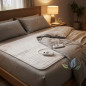 Manta Electrica Cama Doble | Manta Electrica Grande 160x140 cm | 2 Zonas de Calor | Calientacamas | Calefacción Manta Electrica Cama Doble | Manta Electrica Grande 160x140 cm | 2 Zonas de Calor | Calientacamas | Calefacción