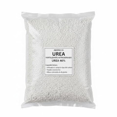 Fertilizante Nitrogenado 46% UREIA - 1 kg | Acelera o Crescimento e Melhora a Cor de Todas as Culturas