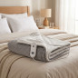 Manta Electrica Cama | Manta Electrica Grande Termica 170x100 cm | 3 Niveles de Calor | Calientacamas | Calefacción cama