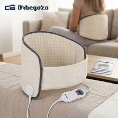 Orbegozo Electric Lumbar Pillow | 6 Heat Settings | Washable Cover | Electric Heating Pad