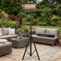 Tripod for Outdoor Electric Heaters | Compatible with Orbegozo PHF 45, PHF 50 and PHF 55 | Adjustable Height up to 210 cm