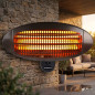 Orbegozo Infrared Patio Heater | 2000W Electric Heater | Indoor and Outdoor Use | 120° Heating Angle
