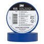Fita isolante de PVC azul 3M 19mm x 20m | Fita elétrica universal 600V | Isolamento e proteção de cabos