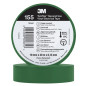 Cinta Aislante Verde PVC 3M 19mm x 20m | Cinta Eléctrica Universal 600V | Aislamiento y Protección de Cables