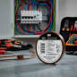 3M Braunes PVC-Isolierband 19 mm x 20 m | Universelles Elektroisolierband 600 V | Kabelisolierung und -schutz