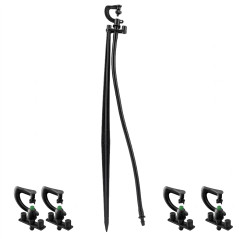 90º irrigation micro-sprinkler with stake.
