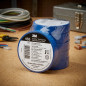 Nastro isolante in PVC blu 3M 19 mm x 20 m | Nastro elettrico universale 600 V | Isolamento e protezione dei cavi