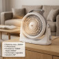 Orbegozo 2000W Oscillating Heater | Fan Function | Adjustable Thermostat | Floor Heater for Bathroom and Home