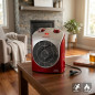 Orbegozo 2200W Oszillationsheizung | Ventilatorfunktion | Einstellbarer Thermostat | Fußbodenheizung für Bad und Wohnzimmer Orbegozo 2200W Oszillationsheizung | Ventilatorfunktion | Einstellbarer Thermostat | Fußbodenheizung für Bad und Wohnzimmer