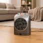 Chauffage oscillant Orbegozo 2200W | Poignée de transport | Thermostat réglable | Chauffage au sol pour salle de bain et maison