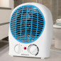 Chauffage Orbegozo 2000 W | Fonction ventilateur | Chauffage d'appoint sur pied | Idéal pour la salle de bain et la maison | Des