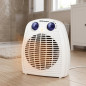 Chauffage compact Orbegozo 2000W | Fonction ventilateur | Thermostat réglable | Chauffage au sol pour salle de bain et maison