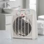 Riscaldatore compatto Orbegozo da 2000 W | Funzione ventilatore | Termostato regolabile | Riscaldatore da pavimento per bagno e Riscaldatore compatto Orbegozo da 2000 W | Funzione ventilatore | Termostato regolabile | Riscaldatore da pavimento per bagno e
