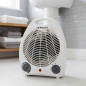 Aquecedor compacto Orbegozo 2000W | Função ventilador | Termostato ajustável | Aquecedor de piso para banheiro e casa Aquecedor compacto Orbegozo 2000W | Função ventilador | Termostato ajustável | Aquecedor de piso para banheiro e casa