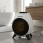 Chauffage compact Orbegozo 2000W | Poignée de transport | Thermostat réglable | Chauffage au sol pour salle de bain et maison Chauffage compact Orbegozo 2000W | Poignée de transport | Thermostat réglable | Chauffage au sol pour salle de bain et maison
