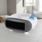 Aquecedor horizontal Orbegozo 2000W | Função ventilador | Termostato ajustável | Aquecedor de piso para banheiro e casa Aquecedor horizontal Orbegozo 2000W | Função ventilador | Termostato ajustável | Aquecedor de piso para banheiro e casa