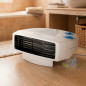 Calefactor Horizontal 2000 W Orbegozo | Función Ventilador | Termostato Ajustable | Calefactor de Suelo para Baño y Hogar