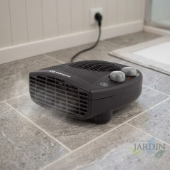Orbegozo 2000W Horizontal Heater | Fan Function | Adjustable Thermostat | Floor Heater for Bathroom and Home