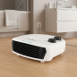 Orbegozo 2000W Horizontal Heater | Fan Function | Adjustable Thermostat | Floor Heater for Bathroom and Home Orbegozo 2000W Horizontal Heater | Fan Function | Adjustable Thermostat | Floor Heater for Bathroom and Home