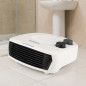Orbegozo 2000W Horizontal Heater | Fan Function | Adjustable Thermostat | Floor Heater for Bathroom and Home Orbegozo 2000W Horizontal Heater | Fan Function | Adjustable Thermostat | Floor Heater for Bathroom and Home