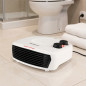 Calefactor Horizontal 2000 W Orbegozo | Función Ventilador | Termostato Ajustable | Calefactor de Suelo para Baño y Hogar