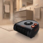 Calefactor Horizontal 1250 W-2500W Orbegozo, Calefactor de Aire, Calefactor de baño para suelo, Negro y Bronce Calefactor Horizontal 1250 W-2500W Orbegozo, Calefactor de Aire, Calefactor de baño para suelo, Negro y Bronce