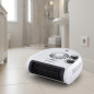 Aquecedor horizontal Orbegozo 2500W | Função ventilador | Termostato ajustável | Aquecedor de piso para banheiro e casa Aquecedor horizontal Orbegozo 2500W | Função ventilador | Termostato ajustável | Aquecedor de piso para banheiro e casa