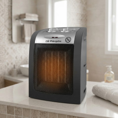 Radiateur soufflant céramique avec thermostat réglable 1500W Orbegozo CR5017