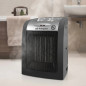 Orbegozo ceramic heater.  Two powers: 900W-1500W.  Adjustable control by thermostat.