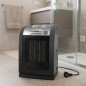Orbegozo ceramic heater.  Two powers: 900W-1500W.  Adjustable control by thermostat.