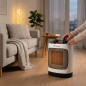 Aquecedor cerâmico Orbegozo | 2000 W | Temperatura ajustável | Função ventilador | Aquecimento rápido | Ideal para casa Aquecedor cerâmico Orbegozo | 2000 W | Temperatura ajustável | Função ventilador | Aquecimento rápido | Ideal para casa